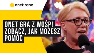 Onet wspiera WOŚP już po raz ósmy! Zobacz, jak możesz pomóc