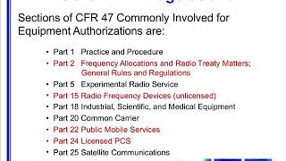 FCC Approval Requirements Process