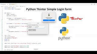 Python Tkinter Simple Login form