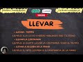 what s the difference between tomar and llevar