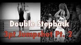 Damian Lillard Basketball Training - Double-Stepback 3pt Jumper Pt. 2 | Dre Baldwin