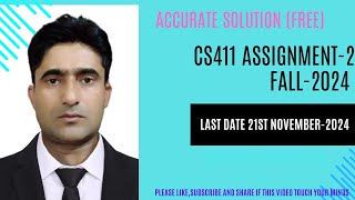 CS411 Visual Programming Assignment-2 Solution Fall-2024
