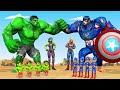 Evolution of HULK Vs Evolution of CAPTAIN AMERICA : Who Is The King Of Super Heroes ?