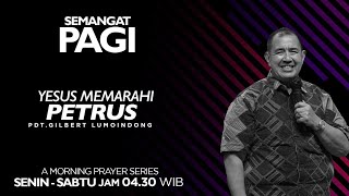 Semangat Pagi | Yesus Memarahi Petrus | Jumat, 8 November 2024