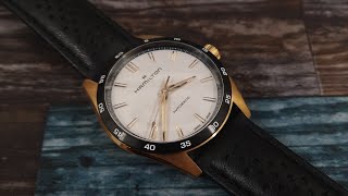 Hamilton H36225770 Jazzmaster Performer Automatic Rose Gold 38mm