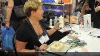 Tamara Farion Demonstrates Low Fire Silver Art Clay at Beadfest Philadelphia 2009