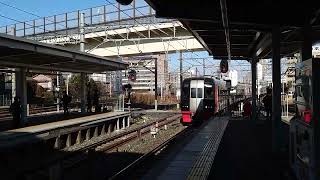 名鉄2204F 特急中部国際空港行き 神宮前駅到着