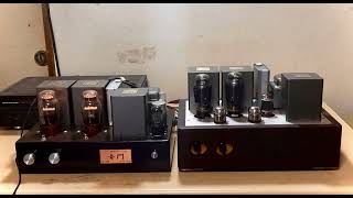 EL37 tube amp with VT62 DAC