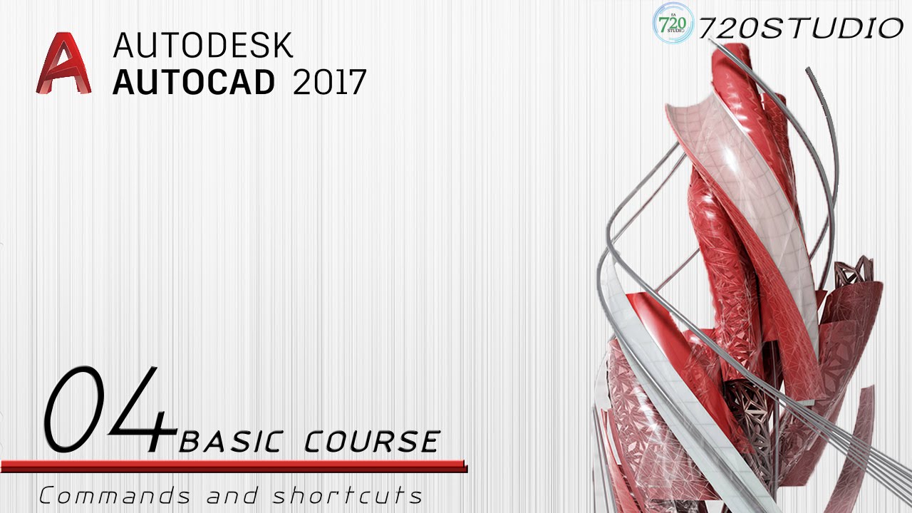 Autocad 2017 - Commands And Shortcuts - Beginners Tutorial 04 - YouTube