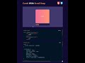 Scroll animation #html#css#js#scroll#animation