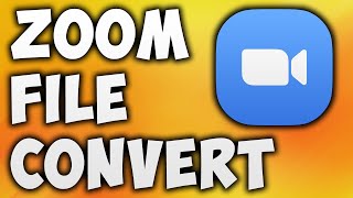 How To Convert Zoom Recording To Mp4 Online - Zoom Recording Won't Convert