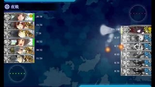 【艦これ】攻略動画　15秋イベ甲E2クリア　ゲージ破壊