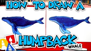 How To Draw A Humpback Whale