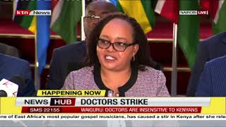 CS Nakhumicha: Offer for interns is available | Doctors Strike