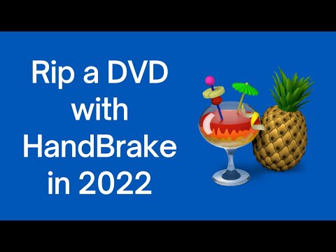 Копирование DVD с помощью HandBrake в 2022 году | Пошаговое руководство по использованию Handbrake для начинающих