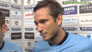 Frank Lampard Post Match Interview - Chelsea vs Manchester City (1-1) - 21/09/14