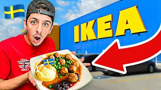 I Ate ONLY IKEA Food for 24 Hours! **insane**