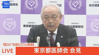 【LIVE】東京都医師会　会見（2022年3月8日）