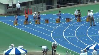 ゆうせい5年男子100m ジュニアチャレンジ20200809