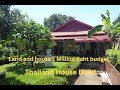 What can you build in Thailand for 1 million baht budget includes land We built a 4 bedroom House