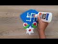 Simple corner rangoli for diwali | LATEST RANGOLI ART | COLORFUL RANGOLI | rangoli design diwali