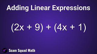 Adding Linear Expressions