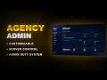 [SHOWCASE] Agency Admin – Professional Admin System | FiveM Script