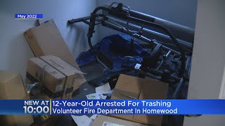 12-year-old suspect in Homewood Acres firehouse vandalism won't give up accomplice