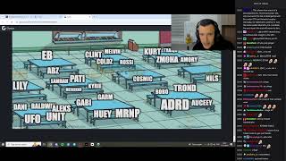 Chat makes a lunch table for some of Kurt's chat members