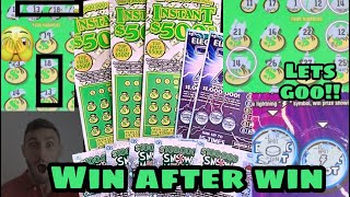 WINS! 🔥$10s $5s and $2s🔥SCRATCH OFF SESSION! |MASSACHUSETTS LOTTERY|