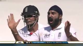 Monty Panesar bowled Sachin Tendulkar