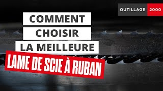 COMMENT CHOISIR LA MEILLEURE LAME DE SCIE À  RUBAN POUR LE BOIS DE CHAUFFAGE 🪵