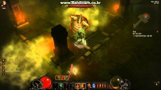 디아블로3 양손야만 불지옥 그홈 7초킬_Diablo3 Barbarian Inferno Ghom Kill 7second