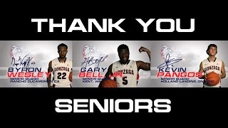 2014-2015 Gonzaga Men's Basketball Senior Video