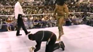 Superfly Jimmy Snuka vs The Black Demon   The Debut of the Egg380