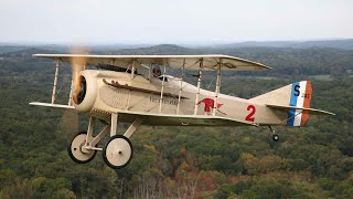 SPAD S.VII biplane.”Formidable WWI dogfighter”#shorts#