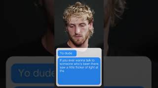 What Logan Paul Texted David Dobrik After He Got "Cancelled" #shorts