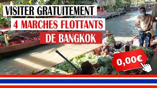 🚣‍♂️ Visiter 4 marchés flottants à BANGKOK GRATUITEMENT ? 🚣‍♂️