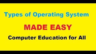Types of Operating System | Graphical User Interface (GUI) | Command Line Interface (CLI)