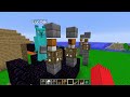 1000 zombie vs tajna baza w minecraft