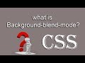 What is Background blend mode?