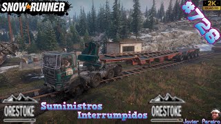 Snow⭐Runner 🚚 Gameplay #728 🌎 Suministros Interrumpidos 🌎