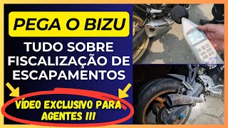 👂Escapamento das MOTOCICLETAS: como fiscalizar!!!