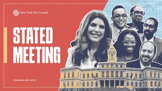 🔴 LIVE: Watch New York City Council's 05/20 Stated Meeting