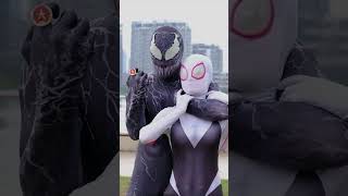 Venom steals TEAM SPIDER-MAN's ring #shorts #short #spiderman