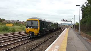 GWR DMU no: 165132 @ Gloucester {2G85} 28/08/2018.