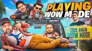 GOLDY BHAI GOES WOW ! 🤯🔥 Trying Aman’s WOW Mode Map in BGMI