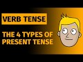 The 4 Types of Present Tense | Verb Tense | Good Morning Mr  D