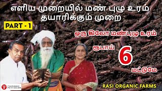 ரூ 6 முதல் குறைந்த விலையில் மண்புழு உரம் Rasi Organic Farms | Best fertilizer for plants