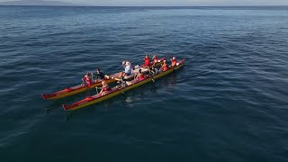 2024 Santa Paddle from Kihei Canoe Club to Kamaole II Beach